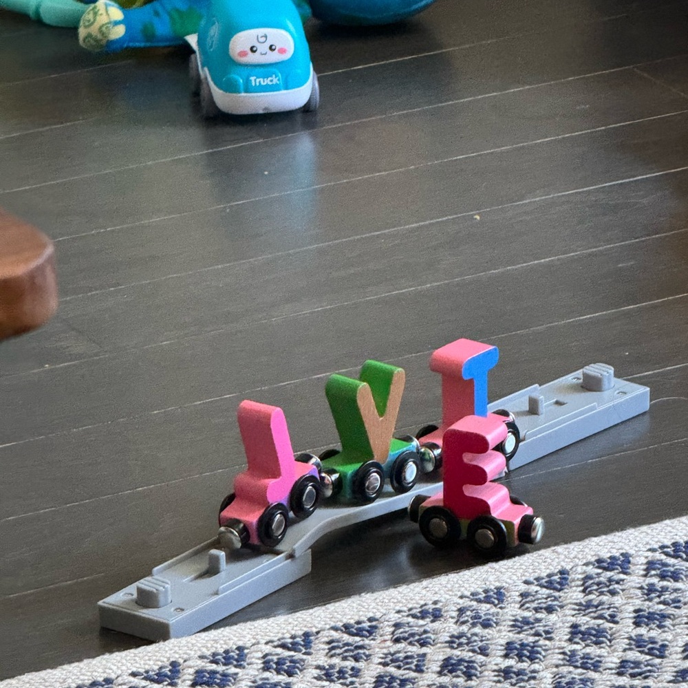 Colorful Alphabet Train Set for Kids